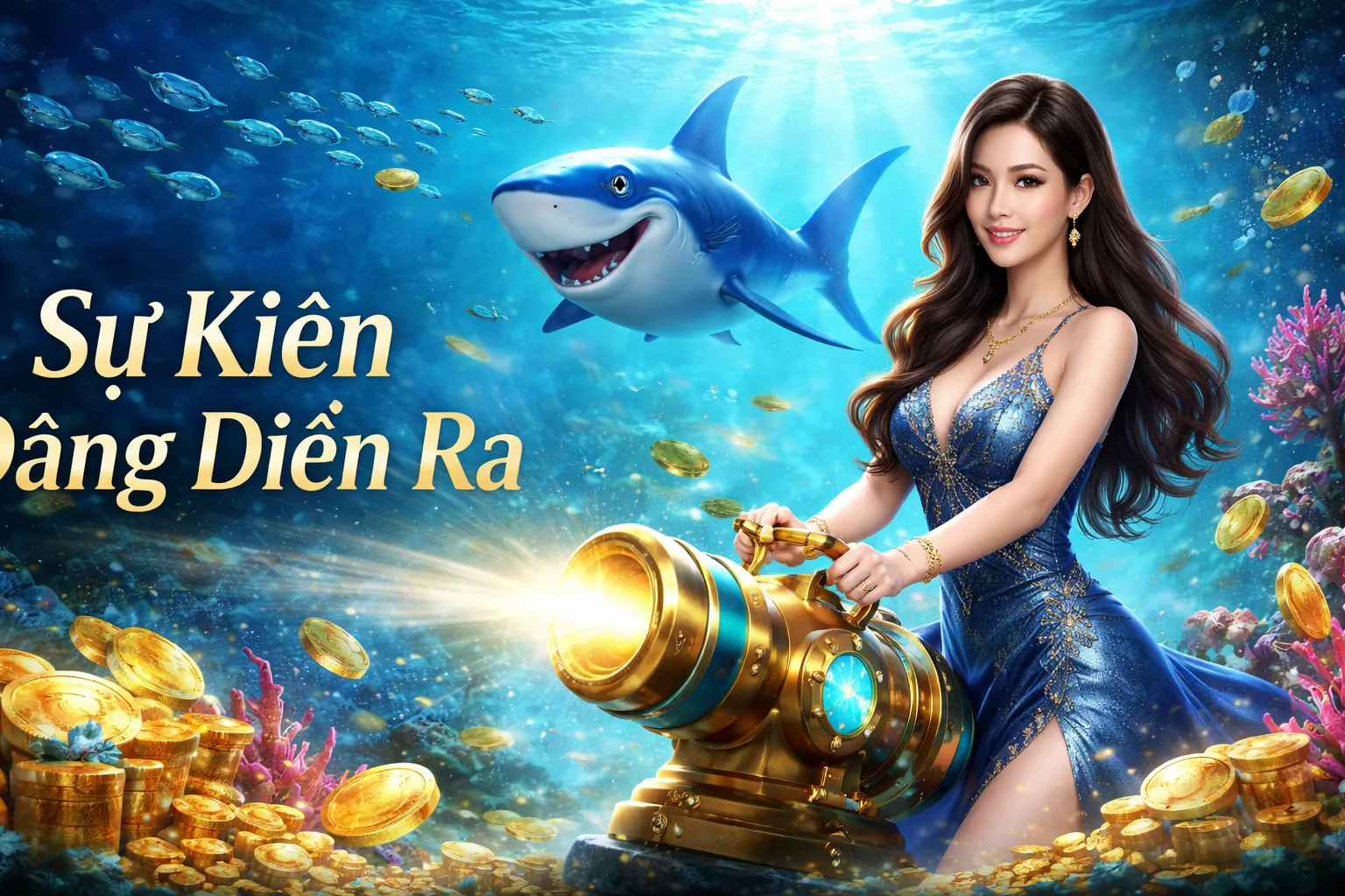 Giao diện trò chơi sòng bạc trực tiếp okivip với người chơi tập trung