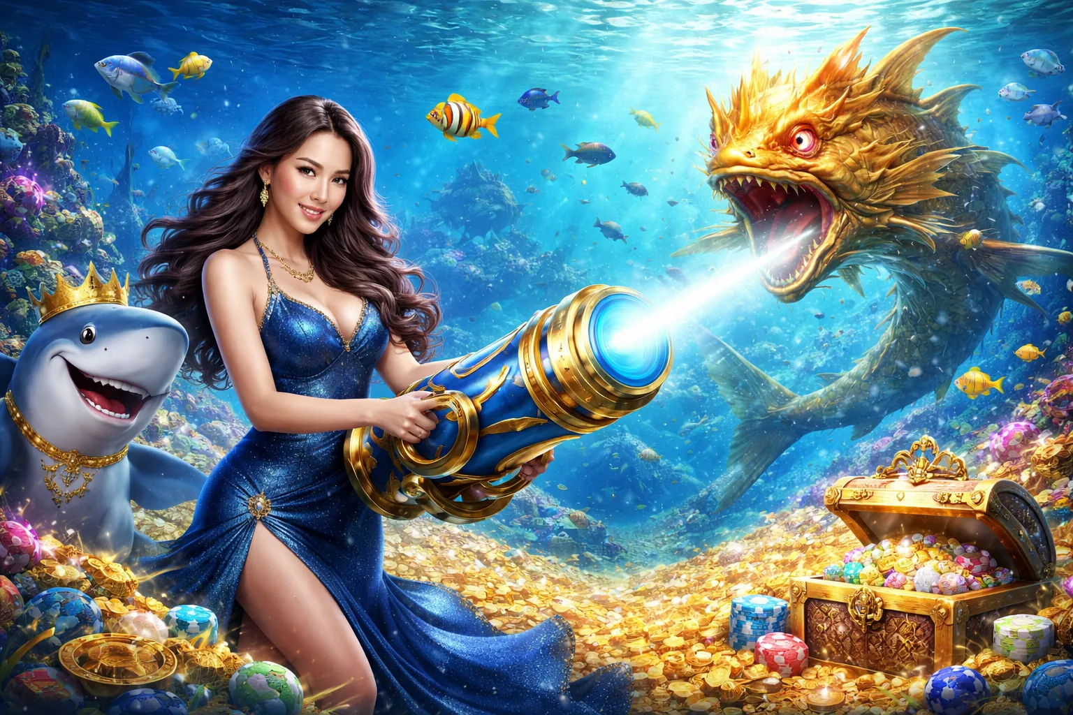 Hình ảnh chính game Bắn Cá okivip